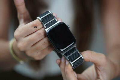Real Carbon Titanium Link Strap With Magnetic Closure For Apple Watch 44MM 45MM 46MM Series 4 5 6 7 8 9 10 11 12 (SE 2 3 Gen) - Image 21