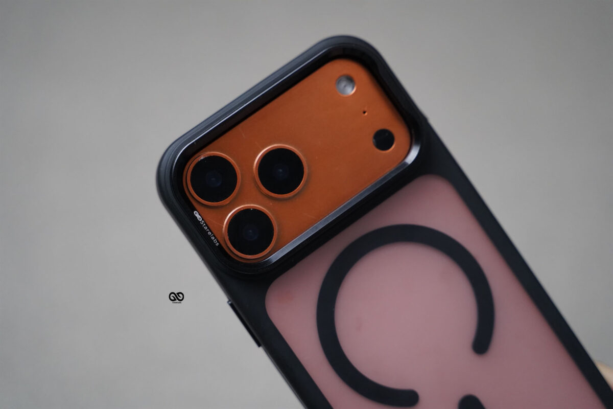 Shockproof Matte Back Case with Camera Kickstand For iPhone 17Pro Max