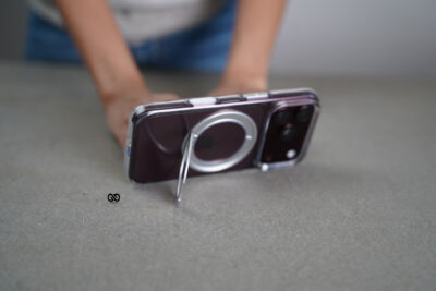 360 Degree MagSafe Transparent Slim Hard Case With Kickstand For iPhone 18 Pro/18 Pro Max (Non Yellowing) - Image 22