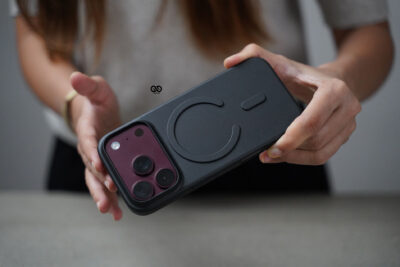 Dark Black Magsafe Ultra Thin Case For iPhone 18 Pro/18 Pro Max(Without Camera Cutout)