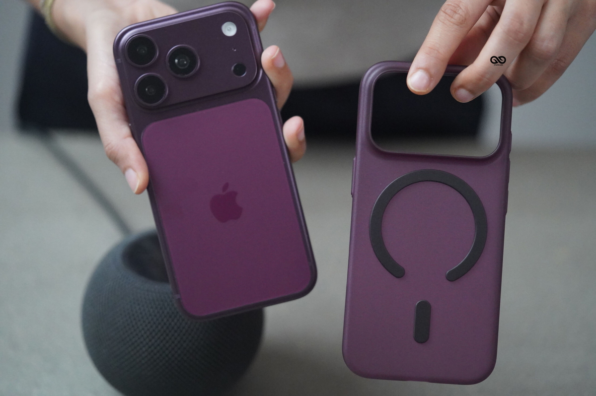 Burgundy Magsafe Ultra Thin Case For iPhone 18 Pro/18 Pro Max(Without Camera Cutout) 12 Burgundy Magsafe Ultra Thin Case For iPhone 18 Pro/18 Pro Max(Without Camera Cutout) - Image 12
