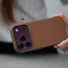 MagSafe Classic PU Leather Case For iPhone 18Pro/18Pro Max