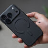 Dark Black Magsafe Ultra Thin Case For iPhone 18 Pro/18 Pro Max(Camera Cutout)