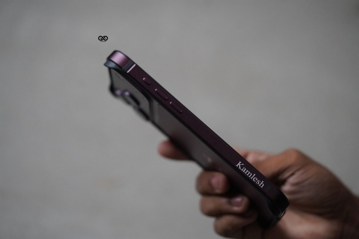 Personalized Fiber Bumper For 18Pro/18Pro Max (Bumper, not a Case)