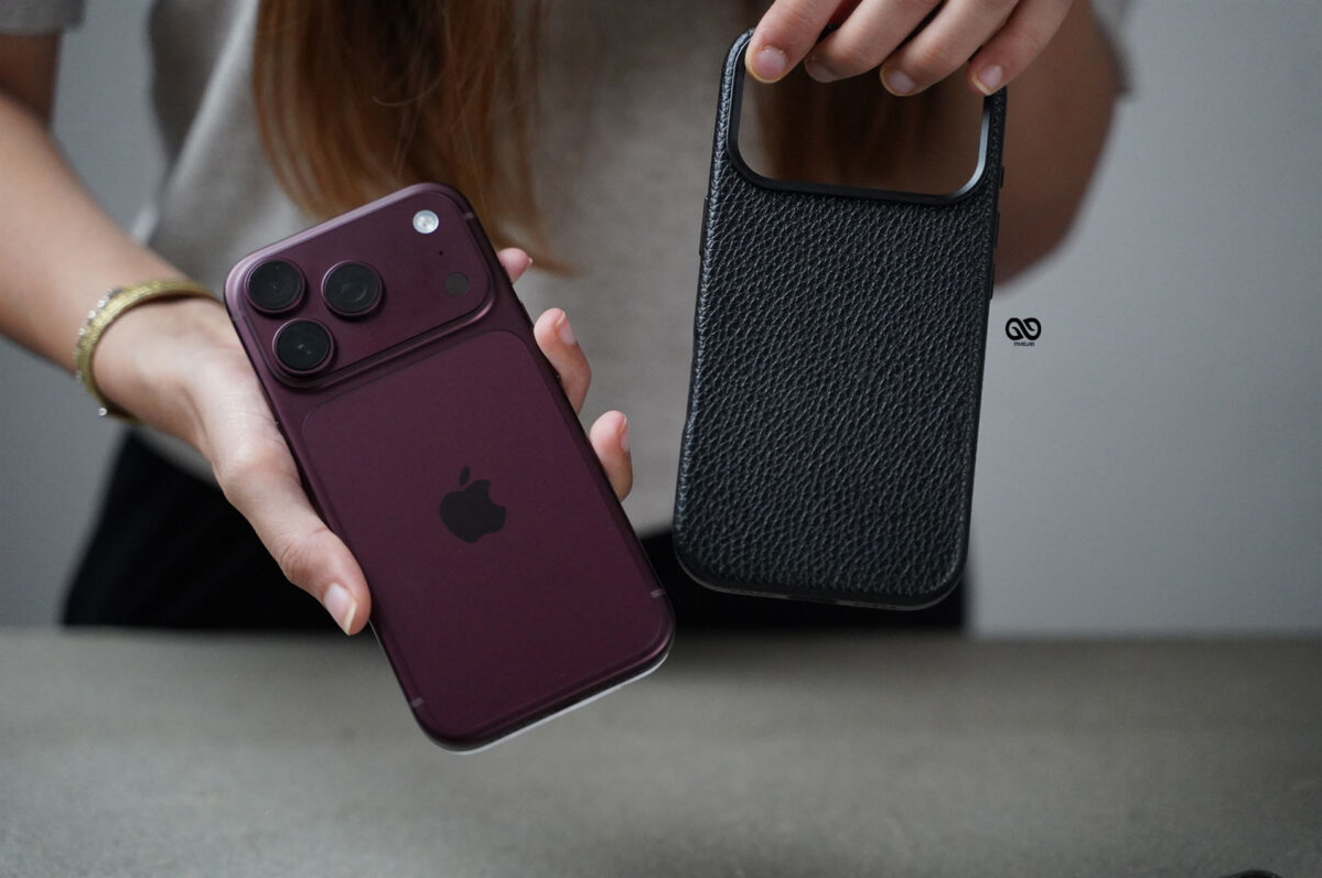 Swift Wrap Slim Vegan Leather Case For iPhone 18Pro/18Pro Max (Hand Made)