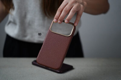 Swift Wrap Slim Vegan Leather Case For iPhone 18Pro/18Pro Max (Hand Made) - Image 59