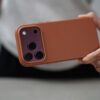 MagSafe Vegan Leather Case with Action Button For iPhone 18Pro/18Pro Max