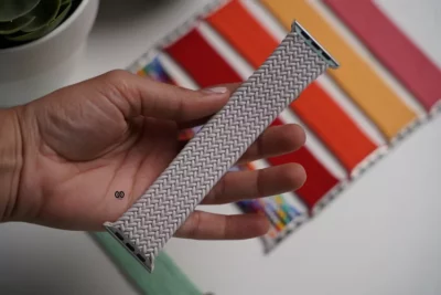 Starlight Braided Solo Loop For Apple Watch 49 (Series Ultra/Ultra 2/Ultra 3)