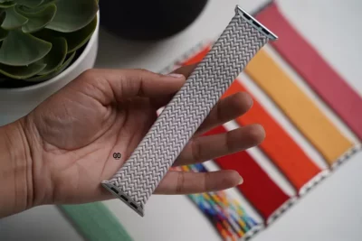 Starlight Braided Solo Loop For Apple Watch 49 (Series Ultra/Ultra 2/Ultra 3)