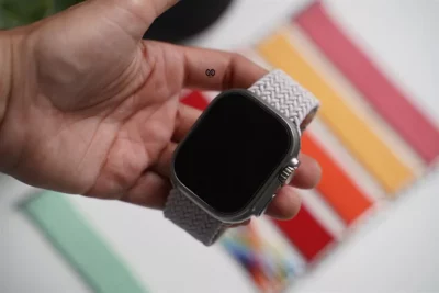 Starlight Braided Solo Loop For Apple Watch 49 (Series Ultra/Ultra 2/Ultra 3)