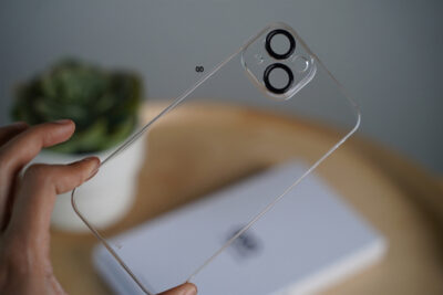 Bumper Case with Transparent Back and Camera Lens and Lock Feature 79 Bumper Case with Transparent Back and Camera Lens and Lock Feature