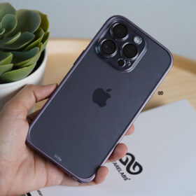 Bumper Case with Transparent Back and Camera Lens and Lock Feature