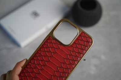 Croc Faux Leather Case