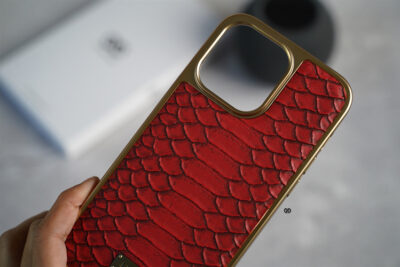 Croc Faux Leather Case