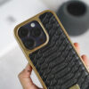 Croc Faux Leather Case