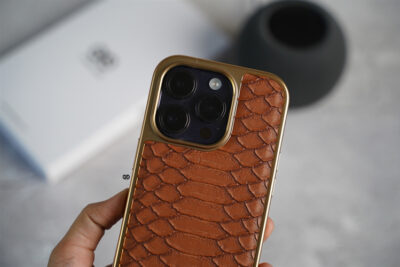 Croc Faux Leather Case
