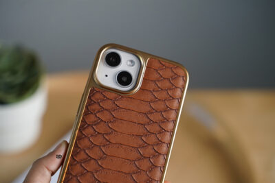 Croc Faux Leather Case