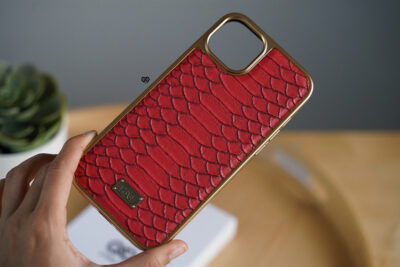 Croc Faux Leather Case
