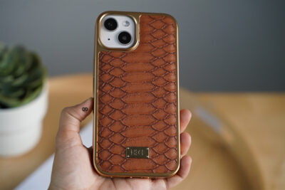 Croc Faux Leather Case