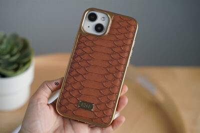 Croc Faux Leather Case