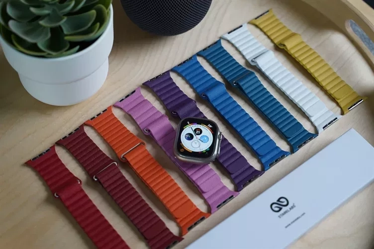 Magnetic Leather Loop For Apple Watch 49 (Series Ultra/Ultra 2/Ultra 3)