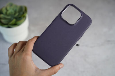 Grainy Textured Vegan Leather Case for iPhone 14 Pro Max