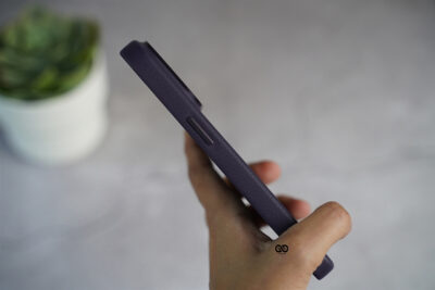 Grainy Textured Vegan Leather Case for iPhone 14 Pro Max