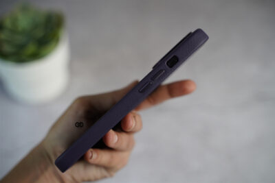 Grainy Textured Vegan Leather Case for iPhone 14 Pro Max