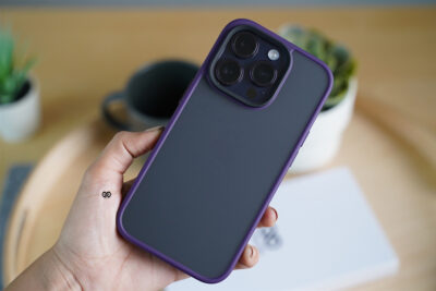 Deep Purple Drop Proof Sleek Matte Case for iPhone 14 Pro Max