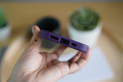 Deep Purple Drop Proof Sleek Matte Case for iPhone 14 Pro Max
