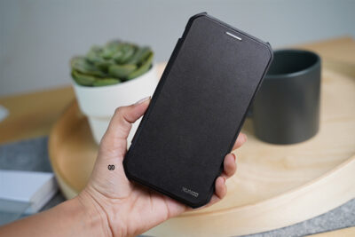 Leather Flip Case With Transparent Back - Image 13