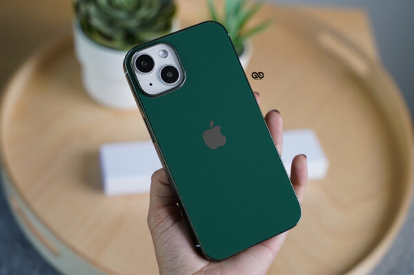 Alpine Green Glass Finish Soft case for iPhone 14 Plus