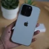 White Glass Finish Soft case for iPhone 14 Pro
