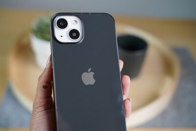 Space Greyish Black Glass Finish Soft case for iPhone 14 Plus