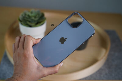 Sierra Blue Glass Finish Soft case for iPhone 14