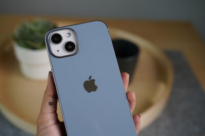 Sierra Blue Glass Finish Soft case for iPhone 14