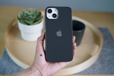 Space Greyish Black Glass Finish Soft case for iPhone 14 Plus
