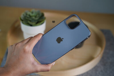 Sierra Blue Glass Finish Soft case for iPhone 14