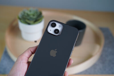 Space Greyish Black Glass Finish Soft case for iPhone 14 Plus