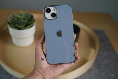 Sierra Blue Glass Finish Soft case for iPhone 14