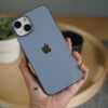 Sierra Blue Glass Finish Soft case for iPhone 14