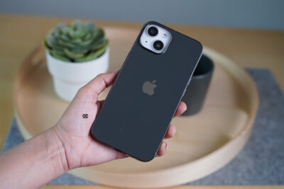 Space Greyish Black Glass Finish Soft case for iPhone 14 Plus