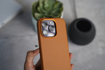 Grainy Textured Vegan Leather Case for iPhone 14 Pro Max