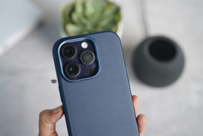 Grainy Textured Vegan Leather Case for iPhone 14 Pro Max