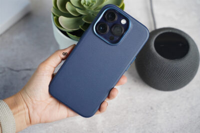 Grainy Textured Vegan Leather Case for iPhone 14 Pro Max