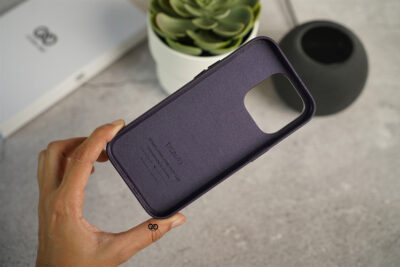 Grainy Textured Vegan Leather Case for iPhone 14 Pro Max