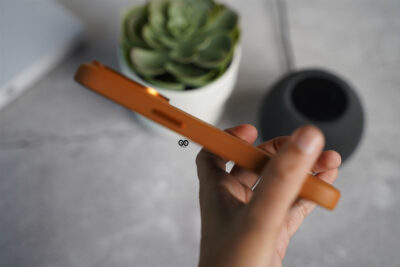 Grainy Textured Vegan Leather Case for iPhone 14 Pro Max