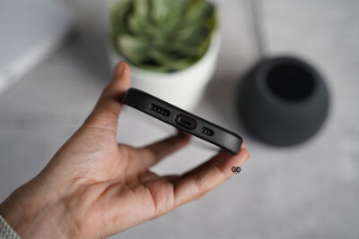 Grainy Textured Vegan Leather Case for iPhone 14 Pro Max