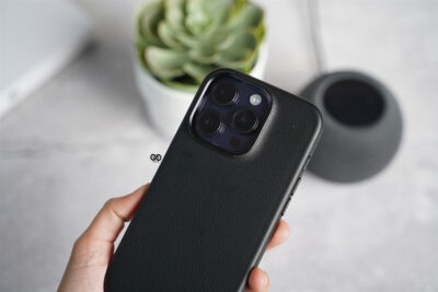 Grainy Textured Vegan Leather Case for iPhone 14 Pro Max