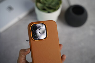 Grainy Textured Vegan Leather Case for iPhone 14 Pro Max